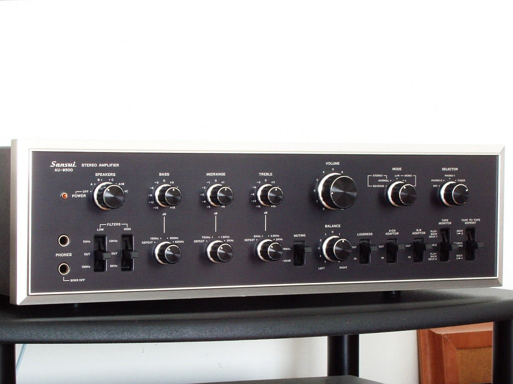 Restoration/Upgrade Of Scribby31's Sansui AU-9500